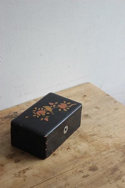 文箱一閑張古道具文房具漆器アンティーク