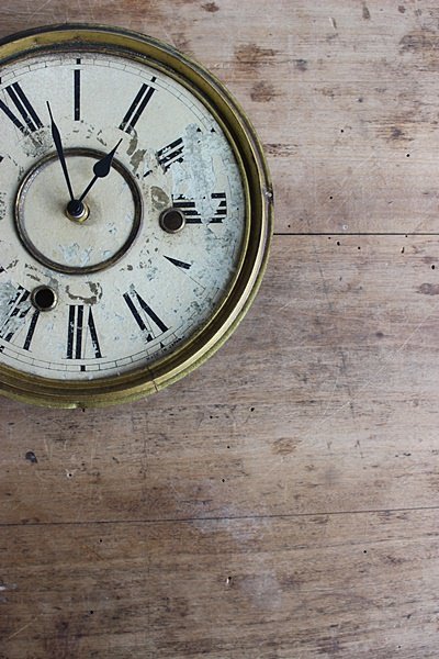 original古い文字盤の掛時計 - アンティーク・古道具・暮らしの雑貨店