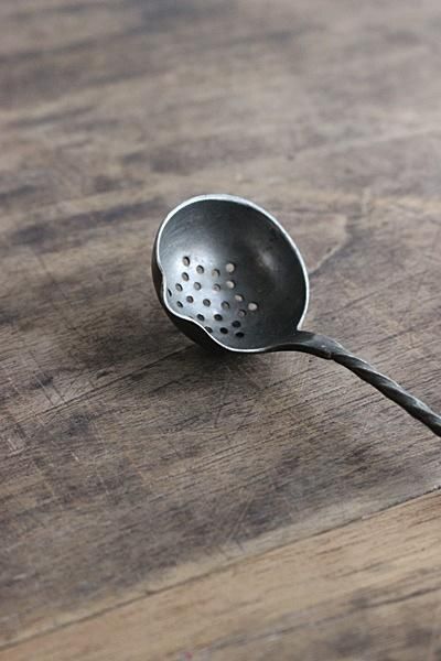 France穴あきスプーン - アンティーク・古道具・暮らしの雑貨店 京都