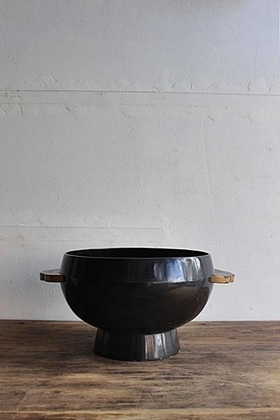 漆器　耳盥（みみたらい）　大きな椀　お歯黒の時代の古物　古道具 157637757_o11.jpg?