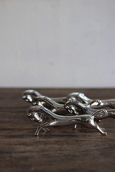 France馬のカトラリーレスト - アンティーク・古道具・暮らしの雑貨店