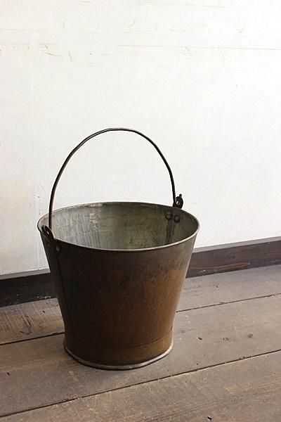 日本銅のバケツ - アンティーク・古道具・暮らしの雑貨店 京都