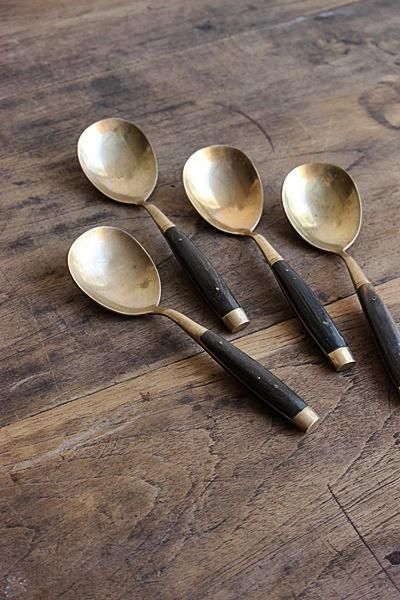 日本真鍮スプーン - アンティーク・古道具・暮らしの雑貨店 京都