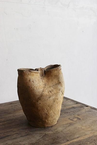 日本素焼き壺 - アンティーク・古道具・暮らしの雑貨店 京都