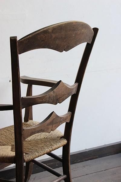 フランス　アンティーク肘掛け椅子 深いグリーンモケット張り 肘掛け椅子-antique french arm chair