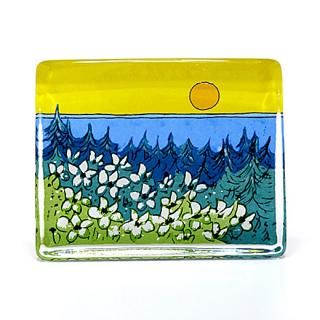 イッタラ　アラビア　iitala ガラスカード　絵皿 iittala（イッタラ）／ガラスカード／Warmth of the Sun S | HYGGE