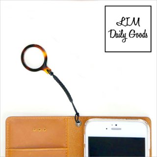 【LIM Daily Goods / リム・デイリー・グッズ】 鯖江製スマートフォンリング 片眼鏡タイプ | メガネモチーフの商品画像