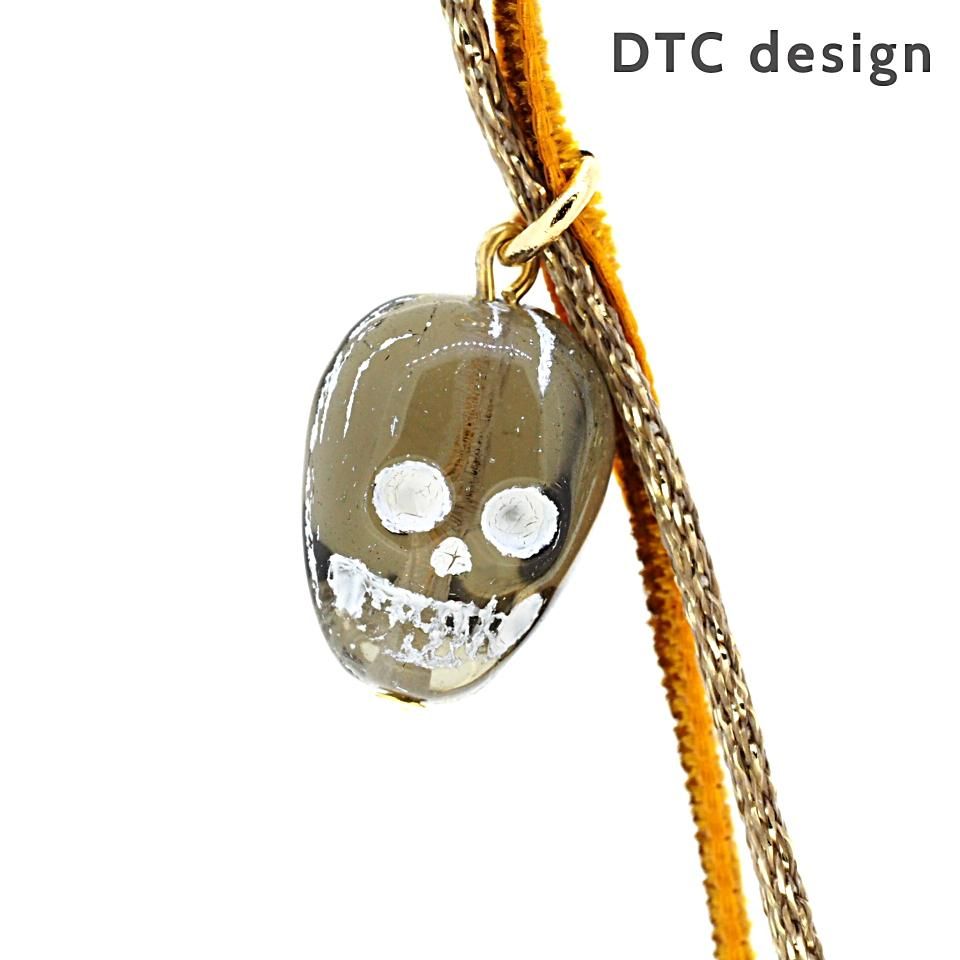 DTC design ハロウィーン・スカルモチーフ・グラスコード