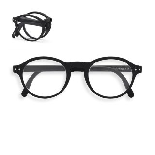 New【IZIPIZI】Reading #F (Black)｜イジピジ・リーディング・エフ(ブラック)｜コンパクト,折りたたみリーディンググラス,既成老眼鏡の商品画像