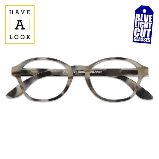 【HAVE A LOOK】Screen Glasses Circle (Nature)｜ハブアルック・スクリーングラス・サークル(ネイチャー)｜ブルーライトカットメガネ,度無の商品画像