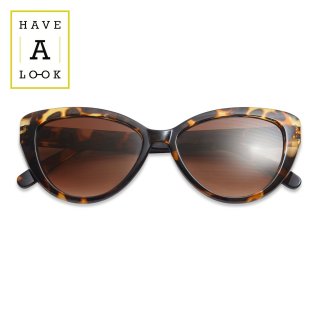 【HAVE A LOOK】Sunglasses Cat Eye (Tortoise)｜ハブアルック・サングラス・キャットアイ(トータス)｜フォックス,デンマーク,紫外線カットの商品画像