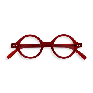 【IZIPIZI】Reading #J (Red)｜イジピジ・リーディング・ジェイ(レッド)｜旧See Concept,ラウンド,リーディンググラス,極太丸メガネ,既成老眼鏡の商品画像