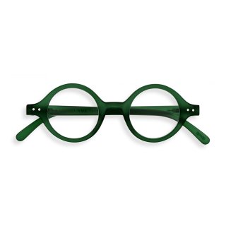 【IZIPIZI】Reading #J (Green)｜イジピジ・リーディング・ジェイ(グリーン)｜旧See Concept,ラウンド,リーディンググラス,極太丸メガネ,既成老眼鏡の商品画像