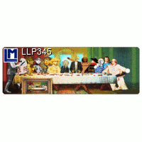 【L.M. Kartenvertrieb】LLP-345 Bookmarks (LAST SUPPER MODERN VERSION)｜LMカード,しおり,最後の晩餐モチーフ｜レンチキュラー,ドイツの商品画像