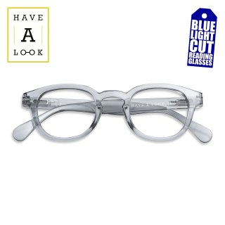 【HAVE A LOOK】Screen Reading Glasses Type C (Smoke)｜ハブアルック・スクリーン・リーディンググラス・タイプ・シー(スモーク)｜ブルーライトカット老眼鏡の商品画像