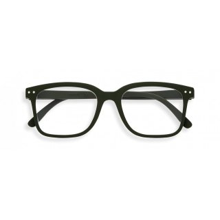 【IZIPIZI】Reading #L (Kaki Green)｜イジピジ・リーディング・エル(カーキグリーン)｜旧See Concept,大きめ,スクエア,リーディンググラス,既成老眼鏡の商品画像