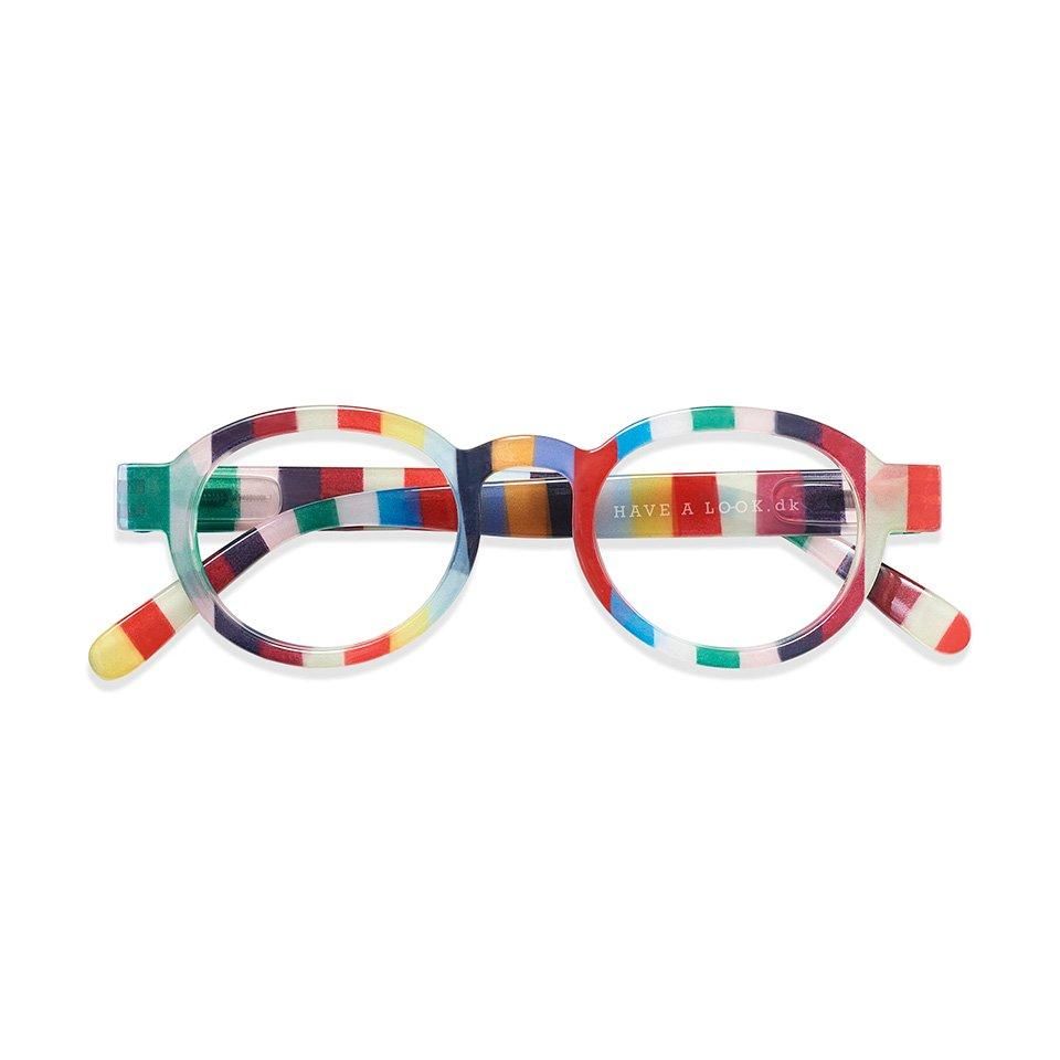 HAVE A LOOK 老眼鏡 キャンディ +1.5 リーディンググラス試着のみ かわいいブルーライトカット老眼鏡｜CIRCLE TWIST キャンディー