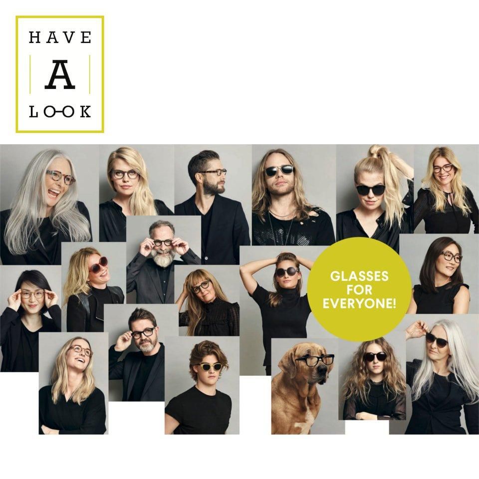 HAVE A LOOK 老眼鏡 キャンディ +1.5 リーディンググラス試着のみ かわいいブルーライトカット老眼鏡｜CIRCLE TWIST キャンディー