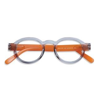 HAVE A LOOKBlue Light Glasses Circle Twist (grey/orange)åϥ֥å֥롼饤ȥåȡ꡼ǥ󥰥饹ĥȡôϷξʲ