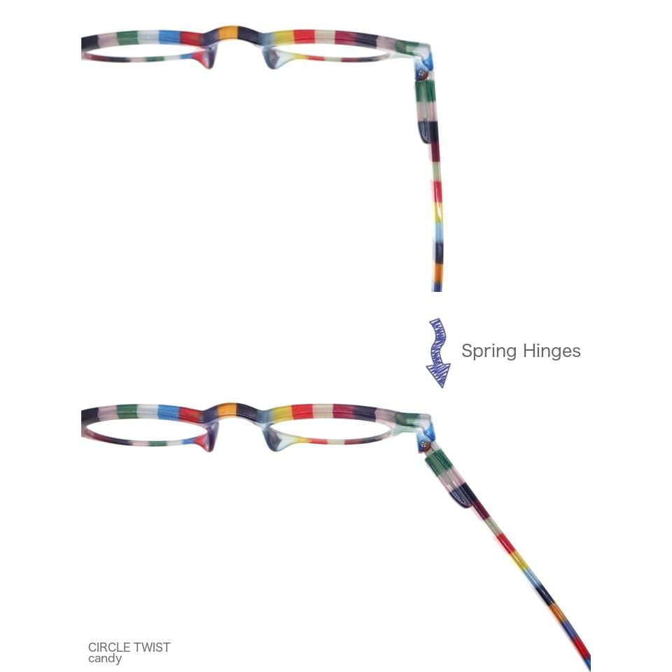 マルチカラーメガネ キャットアイスタイル top-megane-catsandsquare-