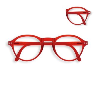 旧タイプ【IZIPIZI】Reading #F (Red)｜イジピジ・リーディング・エフ(レッド)｜コンパクト,折りたたみリーディンググラス,既成老眼鏡の商品画像