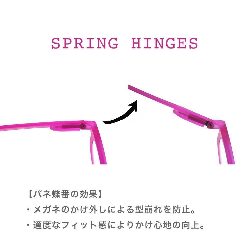 メガネのバネ蝶番