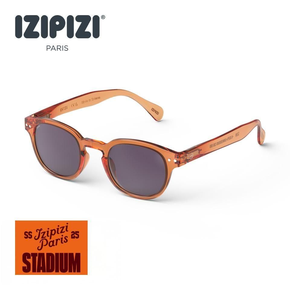IZIPIZI SUN #C STADIUM (Orange Smash-Purple Lenses)