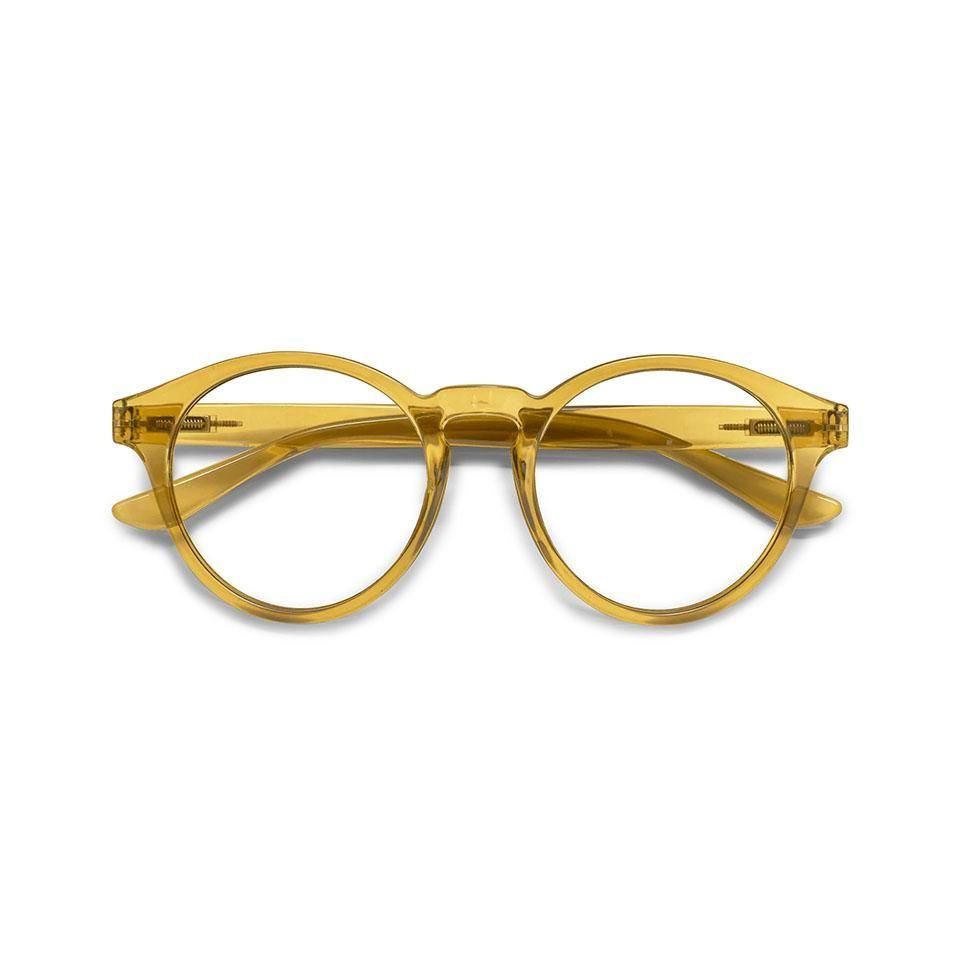 HAVE A LOOK Blue Light Glasses Casual (Olive Brown) 正面