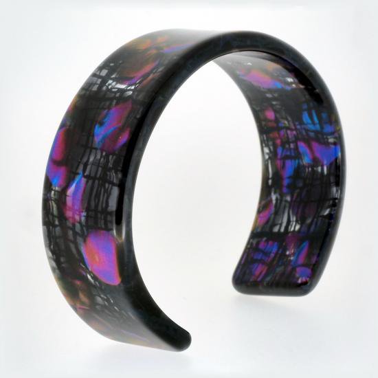 【KISSO】Bangle Flat W20 (No.50)｜キッソオ・バングル・フラット・幅20mm｜旧Dirocca,メガネ素材アクセサリー