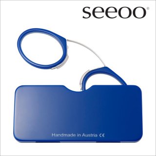 【seeoo】classic (blue)｜シーオー・クラシック (ブルー)｜既成老眼鏡,リーディンググラス,パンスネ,鼻メガネの商品画像