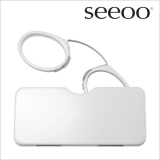 【seeoo】classic (white)｜シーオー・クラシック (ホワイト)｜既成老眼鏡,リーディンググラス,パンスネ,鼻メガネの商品画像