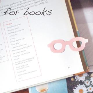 【SUGAI WORLD】Glasses-it スガイワールド めがね付箋 (ピンク)｜メガネモチーフ,ふせんの商品画像
