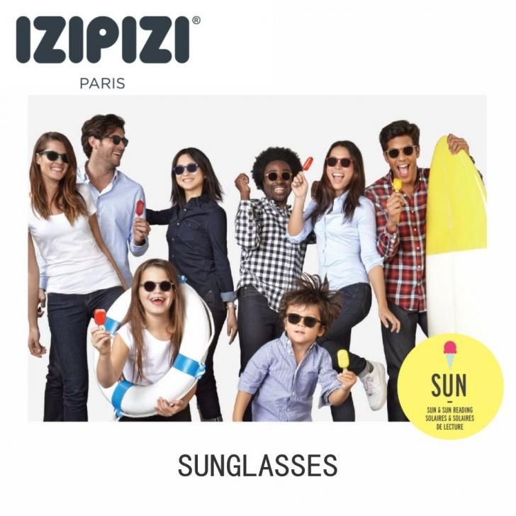 IZIPIZI(イジピジ)のかっこいいサングラス#C ブルートータス