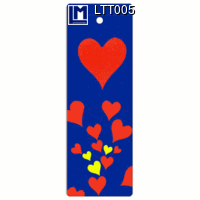 【L.M. Kartenvertrieb】LTT-005 Bookmarks (HEARTS)｜LMカード,しおり,ハート｜レンチキュラー,ドイツの商品画像