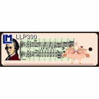 【L.M. Kartenvertrieb】LLP-300 Bookmarks (BEETHOVEN/MOZART)｜LMカード,しおり,ベートーベン〜モーツァルト｜レンチキュラー,ドイツの商品画像