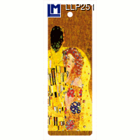 【L.M. Kartenvertrieb】LLP-251 Bookmarks (G. KLIMT)｜LMカード,しおり,クリムト-接吻｜レンチキュラー,ドイツの商品画像