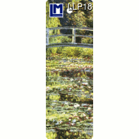 【L.M. Kartenvertrieb】LLP-185 Bookmarks (CLAUDE MONET)｜LMカード,しおり,クロード・モネ-睡蓮｜レンチキュラー,ドイツの商品画像