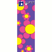【L.M. Kartenvertrieb】LLP-171 Bookmarks (70’ FLOWER POWER)｜LMカード,しおり,70's フラワー・パワー(パープル)｜レンチキュラー,ドイツの商品画像