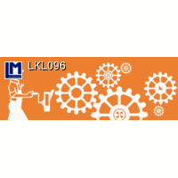 【L.M. Kartenvertrieb】LKL-096 Bookmarks (GEARS)｜LMカード,しおり,ギア｜レンチキュラー,ドイツの商品画像
