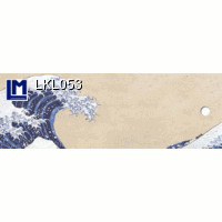 【L.M. Kartenvertrieb】LKL-053 Bookmarks (HOKUSAI-WAVE)｜LMカード,しおり,葛飾北斎-富嶽三十六景 神奈川沖浪裏｜レンチキュラー,ドイツの商品画像