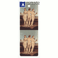 【L.M. Kartenvertrieb】LKL-052 Bookmarks (RAFFAEL)｜LMカード,しおり,ラファエロ・サンツィオ-三美神｜レンチキュラー,ドイツの商品画像