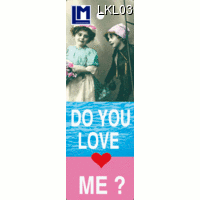 【L.M. Kartenvertrieb】LKL-039 Bookmarks (I Love You-Do You Love Me)｜LMカード,しおり,アイ・ラブ・ユー｜レンチキュラー,ドイツの商品画像