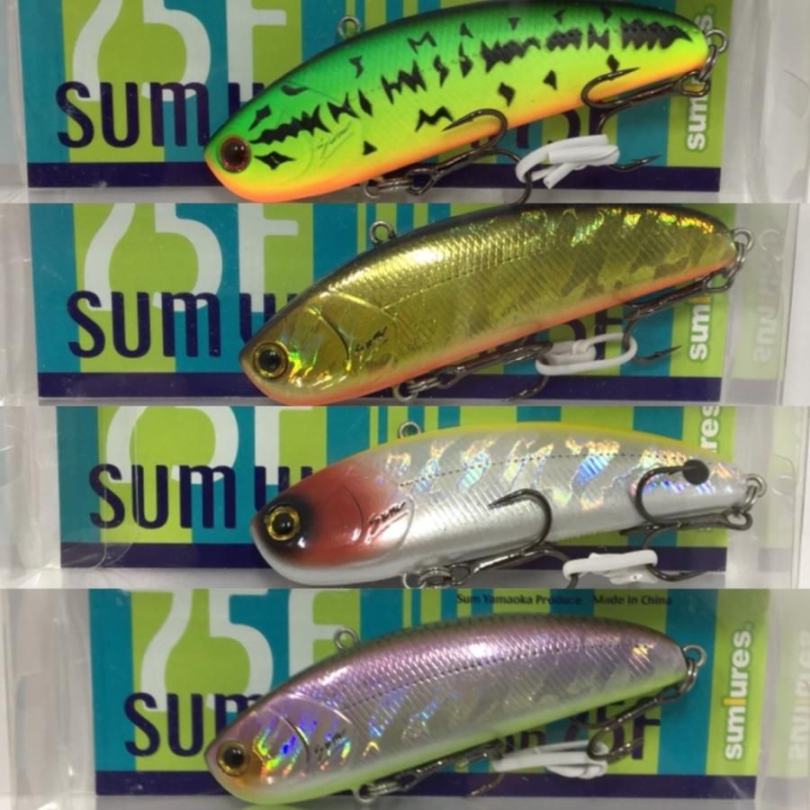 Sumlures サムルアーズ サムバイブレーション 75F サムバイブ入荷しました。 通販 在庫あり ご注文お待ちしております！