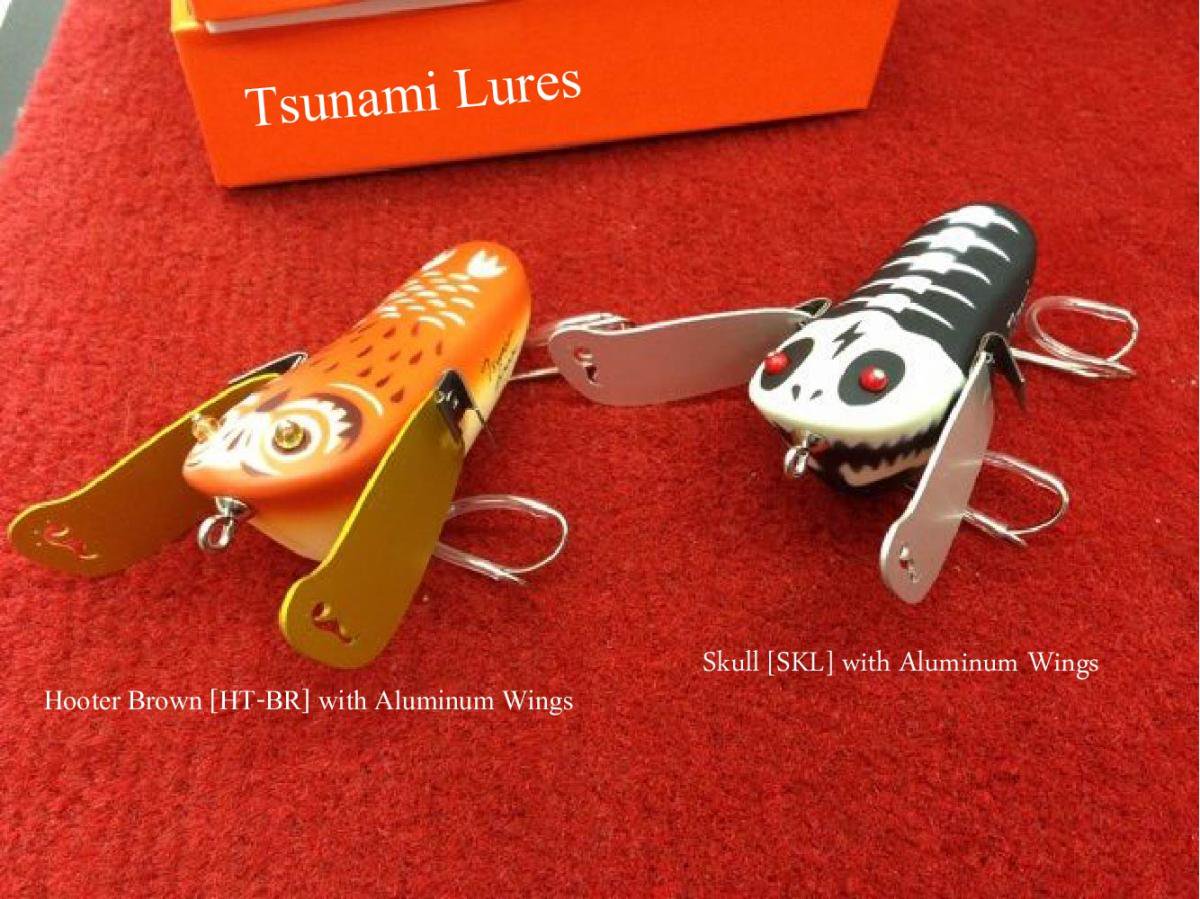 Tsunami Lures ツナミルアーズ SWING MUFF スウィングマフ 津波ルアーズ初の羽物ノイジープラグ  入荷しました！在庫あり！通販お待ちしています!! - ROCKET fishing life webshop