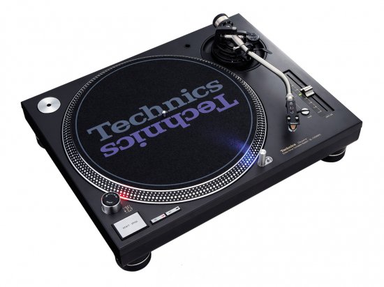 テクニクス SL-1200MK6-K ブラック DJ レコードプレーヤー-