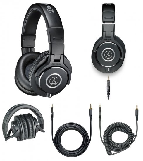 DJ/スタジオモニターヘッドフォン「audio technica ATH-M40x」 Disc