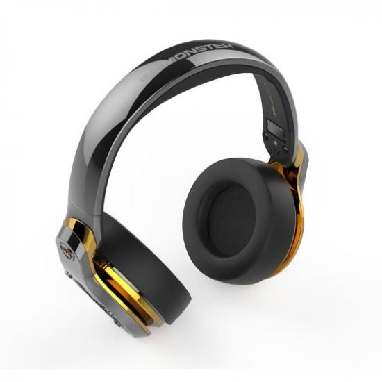 Amazon.co.jp: Monster ROC Sport Black Platinum オーバーイヤーヘッドホン 《クリスティアーノ・ロナウドコラボモデル》  MH ROC OE BPL CU 【国内正規品】 : 家電＆カメラ