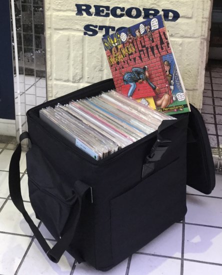 レコードバッグ「12インチレコード約55枚収納」/ ディスクジャム渋谷 