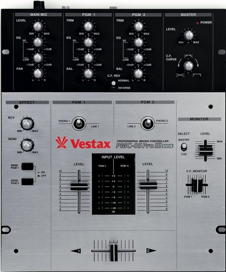 Vestax,ベスタクス,Vestax PMC-05Pro3,Vestax PMC05ProⅢ,Vestax PMC