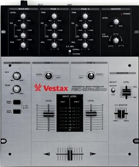 Vestax,ベスタクス,Vestax PMC-05Pro3,Vestax PMC05ProⅢ,Vestax PMC 